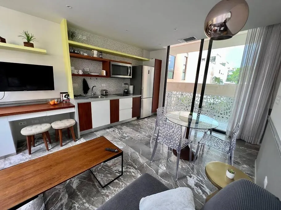 Lägenhet Ocean View Jacuzzi & Pool-2Bedroom Playa Del Carmen